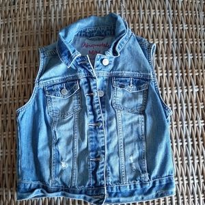 Aeropostale Jean Jacket Vest